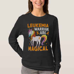 Leukämie Krieger Sind Magische Leukämie-Bewusstsei T-Shirt