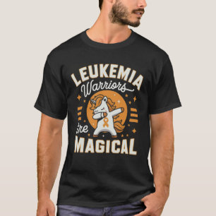 Leukämie-Krieger sind magische Unicorn Leukämie Aw T-Shirt