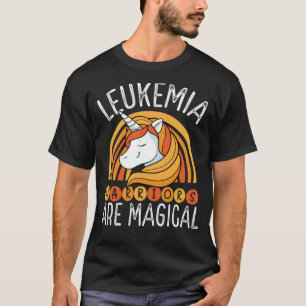 Leukämie-Krieger sind magische Unicorn Leukämie Aw T-Shirt