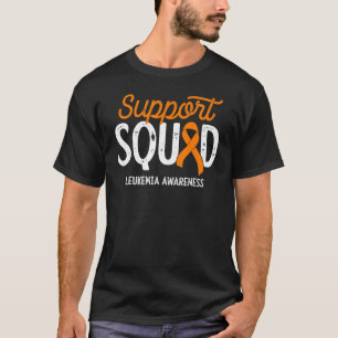 Leukämie Krieger Unterstützung Squad Überlebenscha T-Shirt