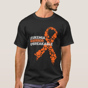 Leukämie Krieger unzerbrechliches T-Shirt Blutkreb