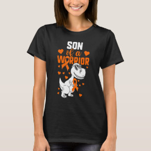 Leukämie Mama Papa Für Jungen Sohn eines Kriegers T-Shirt