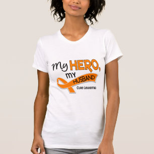 Leukämie MEIN HELD MEIN EHEMANN 42 T-Shirt