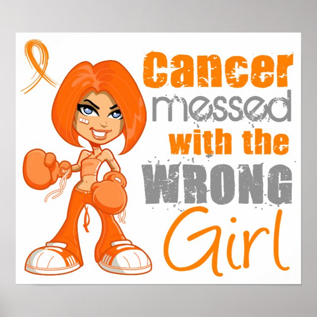 Leukämie mit falscher Girl.png Poster (Vorne)