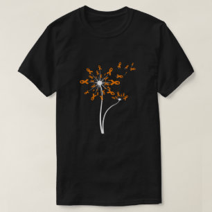 Leukämie Nierenerweckung Kronleuchter Orange Ribb T-Shirt