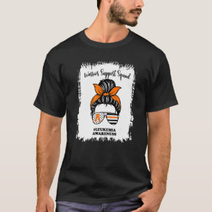 Leukämie Sensibilisierungskampagne Unterstützung S T-Shirt