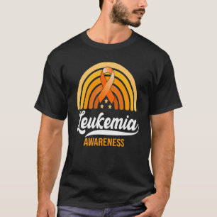 Leukämie Sensibilisierungsmonat 2022 Vintag Rainbo T-Shirt