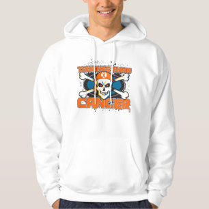 Leukämie stärker als Krebs-Schädel Hoodie
