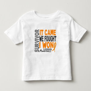 Leukämie-Überlebender, den es wir kam, kämpfte Kleinkind T-shirt
