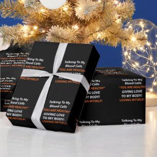 Leukämie-Überlebender  Geschenkpapier
