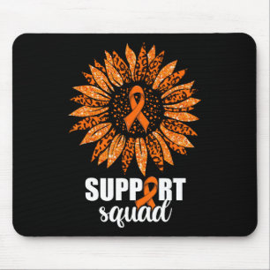 Leukämie-unterstützendes Squad-Shirt Mousepad