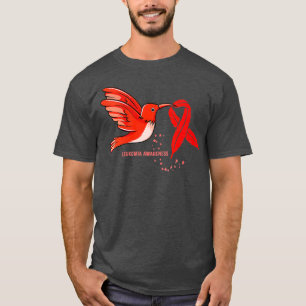 Leukämie Warrior Leukämie Bewusstsein VNeck T-Shirt