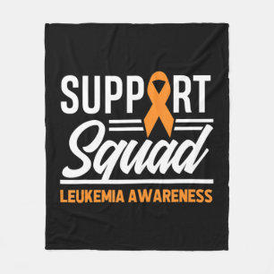 Leukämie Warrior Support Squad Leukämie Fleecedecke