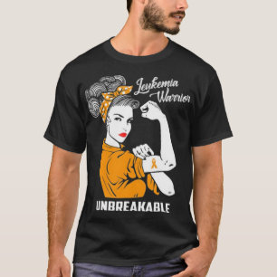 Leukämie Warrior unzerbrechlich T-Shirt