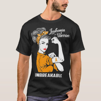 Leukämie Warrior unzerbrechlich T-Shirt