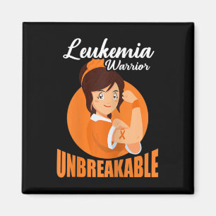 Leukämie Warrior Unzerbrechliche Blutzellen Magnet