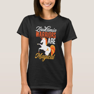 Leukämie Warrioren sind magische Leukämie Einhorn T-Shirt
