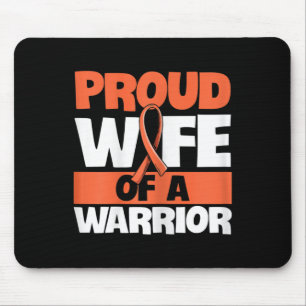 Leukämie-Zitat für eine Ehefrau eines Leukämieüber Mousepad