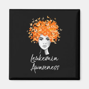 Leukemia Awareness Butterfells Geschenk Magnet