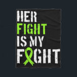 Leukemia Awareness Her Fight Is My Fight Support  Fleecedecke<br><div class="desc">Leukemia Awareness Her Fight Is My Fight Support</div>