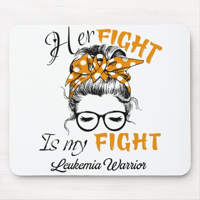 Leukemia Awareness Month Ribbon Geschenke Mousepad (Vorne)