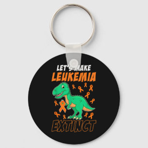 Leukemia Dinosaur Orange Ribbon Hämatologe Repti Schlüsselanhänger