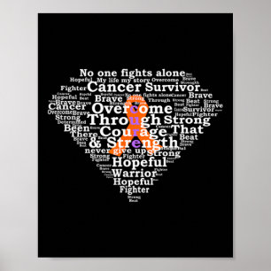 Leukemia Survivor Superhero Poster