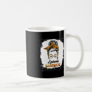 Leukemia Warrior gebleicht Messy Bun Survivor Beli Kaffeetasse