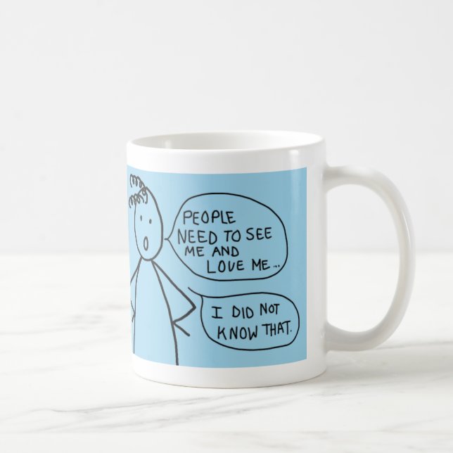 Leute-Bedarfs-Kaffee-Tasse Tasse (Rechts)