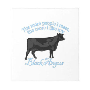 Leute, die ich treffe notizblock