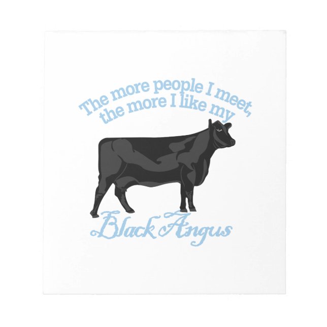 Leute, die ich treffe notizblock (Vorderseite)