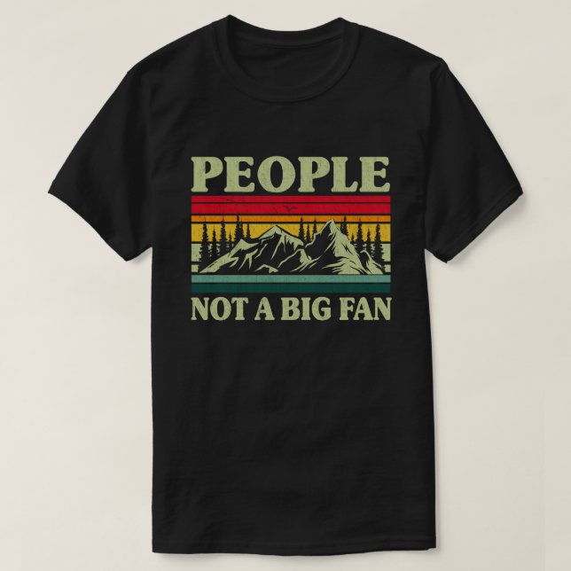 Leute, die kein großer Fanfreund sind, stellen Wan T-Shirt (Design vorne)
