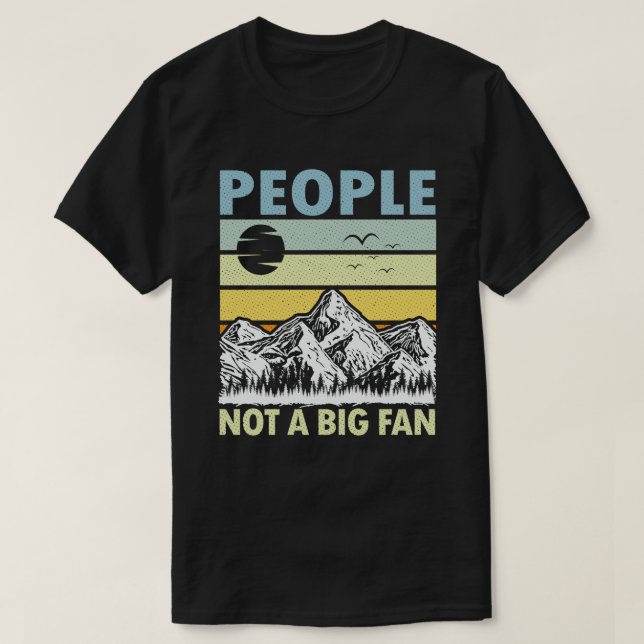 Leute, die kein großer Fanfreund sind, stellen Wan T-Shirt (Design vorne)