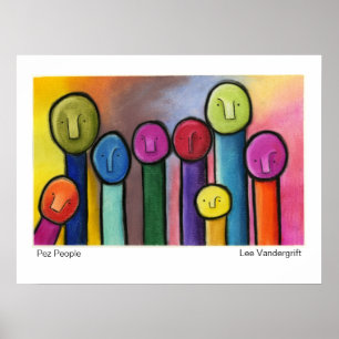 Leute durch Lee Vandergrift Poster