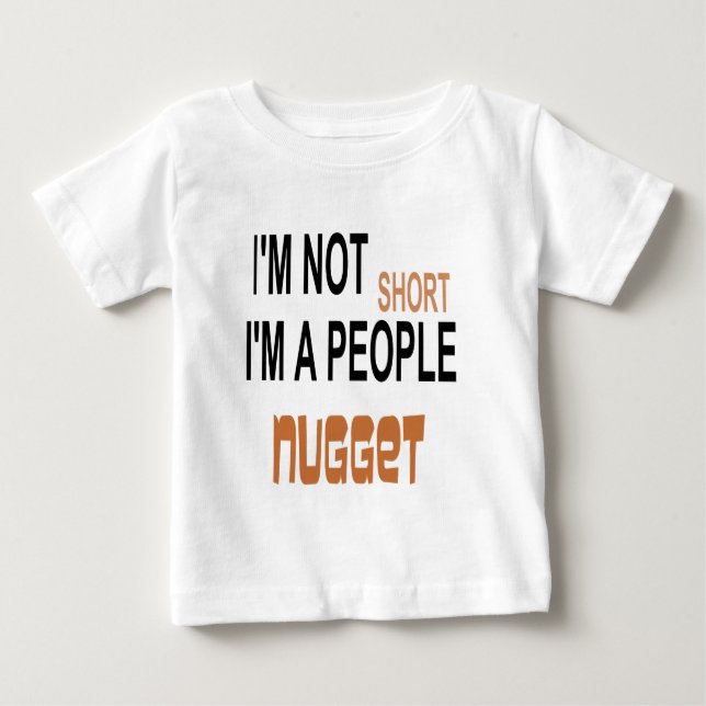 LEUTE-NUGGET FUNNY.png Baby T-shirt (Vorderseite)