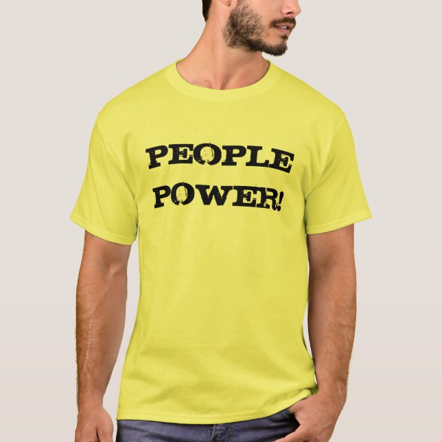 LEUTE, POWER! T-Shirt (Vorderseite)
