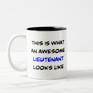 Leutnant4, phantastisch zweifarbige tasse