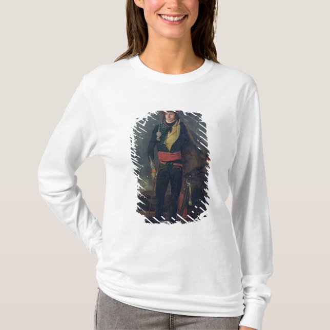 Leutnant der 8. Hussars T-Shirt (Vorderseite)