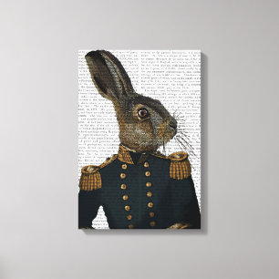 Leutnant Hare Leinwanddruck