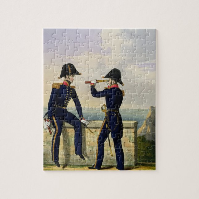 Leutnants, überziehen 1 'vom Kostüm des Puzzle (Vertikal)