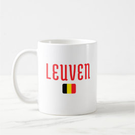 LEUVEN Belgien Flag Kaffeetasse
