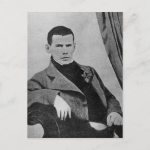 Lev Nikolaevich Tolstoy als Student Postkarte