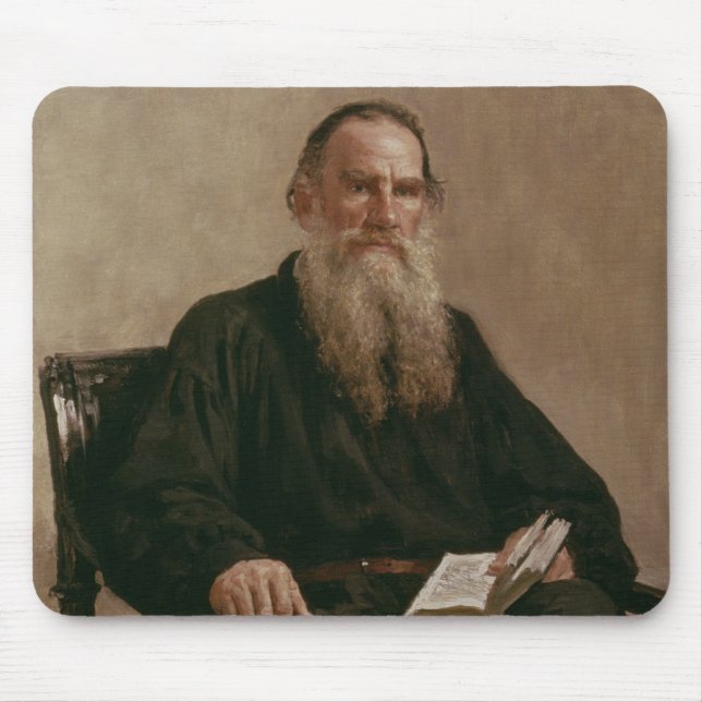 Lev Tolstoy 1887 Mousepad (Vorne)
