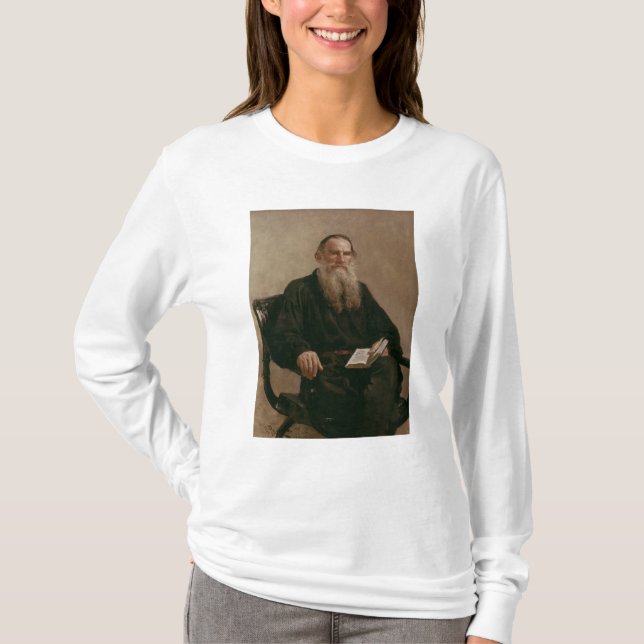 Lev Tolstoy 1887 T-Shirt (Vorderseite)