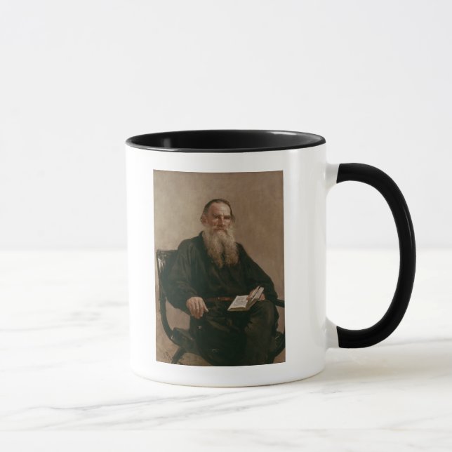Lev Tolstoy 1887 Tasse (Rechts)
