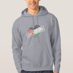 Leve Palestina Hoodie – Vintage Herz Flagge