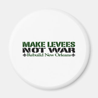 Levees statt Krieg Magnet
