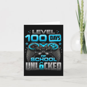 Level 100 Days of School Unlock Boys 100. Karte