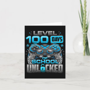 Level 100 Days of School Unlock Boys 100. Karte