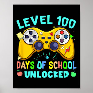 Level 100 Days of School Unlock Boys Kinder Video Poster